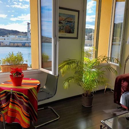 Appartement La Mediterranee Vue Sur Mer Plein Soleil 3 Climatisations Reversibles Port Vendres Kültér fotó