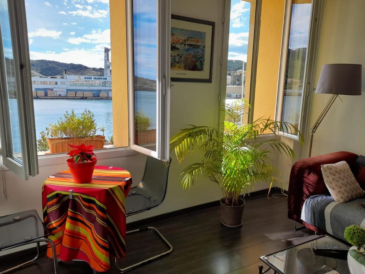 Appartement La Mediterranee Vue Sur Mer Plein Soleil 3 Climatisations Reversibles Port Vendres Kültér fotó